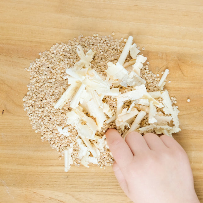 Hirse-Zirbe Bio Füllmaterial aus kbA Hirsespelzen-Zirbenflocken Nachfüllpackung